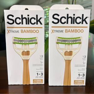 Schick Xtreme Bamboo Razors NEW